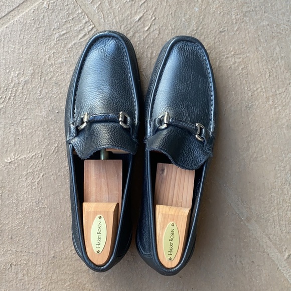 MENS FLORSHEIM BLACK LOAFERS SIZE 12🖤👞👟 - Picture 2 of 3